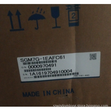 Yaskawa Motor SGM7G-1EAFC61 15KW new